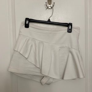 Zara white skort